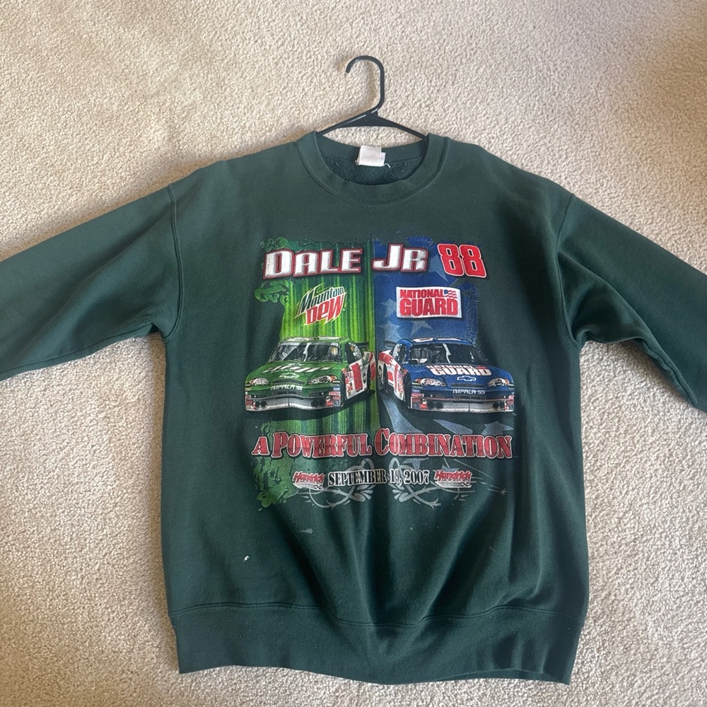 Racing Green Crewneck Sweater